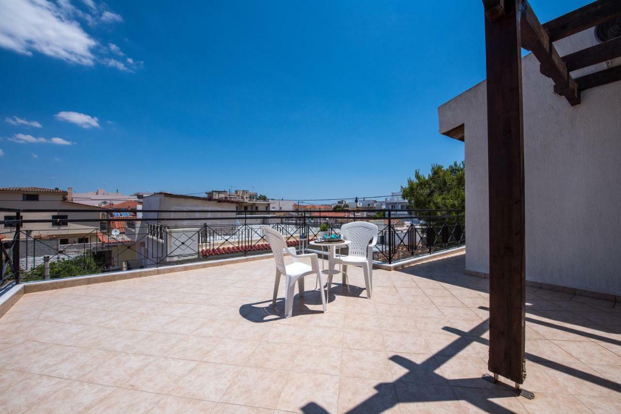 Top Floor Modern Studio In Central Koropi Apartment Exterior photo