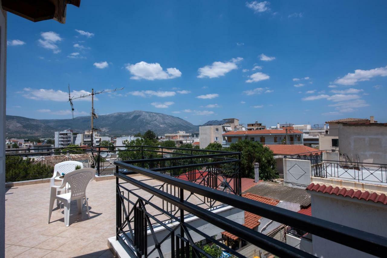 Top Floor Modern Studio In Central Koropi Apartment Exterior photo