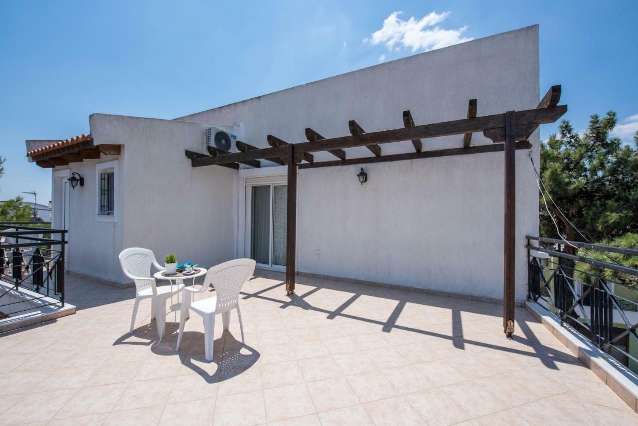 Top Floor Modern Studio In Central Koropi Apartment Exterior photo